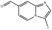 IMidazo[1,2-a]pyridine-7-carboxaldehyde, 3-iodo- Struktur