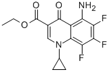 1-CYCLOPROPYL-5-AMIDO-6,7,8-TRIFLUORO-1,4-DIHYDRO-4-OXO-3- QUINOLINECARBOXYLIC ACID ETHYL ESTER