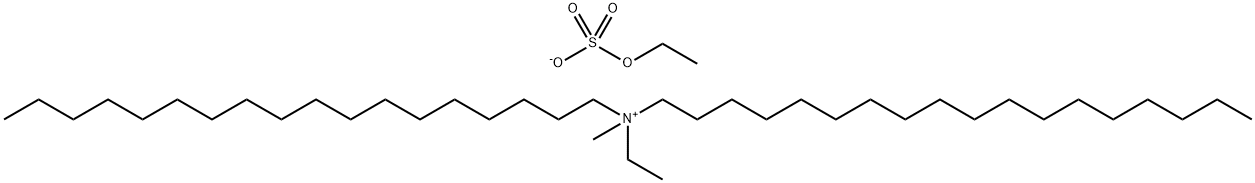 ethylmethyldi(octadecyl)ammonium ethyl sulphate Struktur