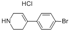 4-(4-溴苯基)-1,2,3,6-四氫吡啶鹽酸鹽, 103855-00-1, 結(jié)構(gòu)式