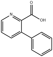 3-PHENYL-2-PYRIDINECARBOXYLIC ACID Struktur