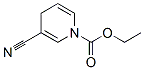 1(4H)-Pyridinecarboxylic  acid,  3-cyano-,  ethyl  ester Struktur