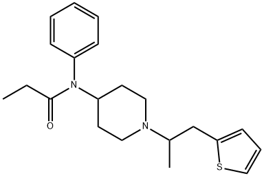 a-Methylthio Fentanyl Struktur