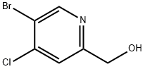 (5-broMo-4-chloropyridin-2-yl)Methanol Struktur