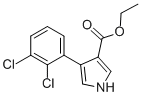 4-(2,3-DICHLOROPHENYL)-1H-PYRROLE-3-CARBOXYLIC ACIDETHYL ESTER Struktur