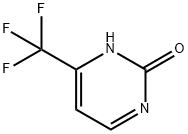 2-Hydroxy-4-(trifluoromethyl)pyrimidine Struktur