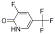 2(1H)-PYRIDINONE, 3-FLUORO-5-(TRIFLUOROMETHYL)- Struktur