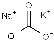 POTASSIUM SODIUM CARBONATE Struktur