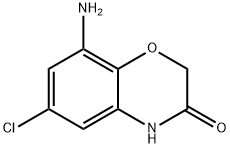 8-Amino-4H-1,4-benzoxazin-3-one Struktur