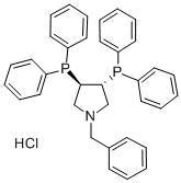 1-ベンジル-3β,4α-ビス(ジフェニルホスフィノ)ピロリジン 化學(xué)構(gòu)造式