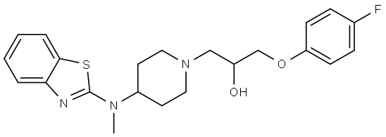 sabeluzole Structure