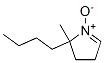 5-butyl-5-methyl-1-pyrroline 1-oxide Struktur