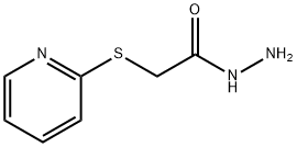 2-(pyridin-2-ylthio)acetohydrazide Struktur