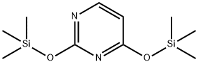 2,4-BIS-TRIMETHYLSILANYLOXY-PYRIMIDINE Struktur