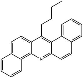 14-Butyldibenz[a,h]acridine Struktur