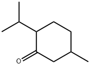 Menthone Struktur