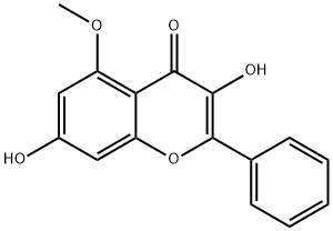 GALANGIN-5-METHYLETHER Struktur