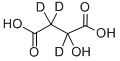 DL-MALIC-2,3,3-D3 ACID Struktur