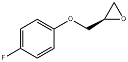 (R)-2-((4-FLUOROPHENOXY)METHYL)OXIRANE Struktur