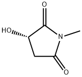 (S)-(-)-2-HYDROXY-N-METHYLSUCCINIMIDE Structure