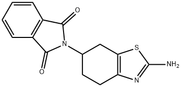 2-Amino-6-phthalimido-4,5,6,7-tetrahydro benzothiazole