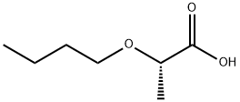 (S)-2-Butoxypropanoic acid Struktur