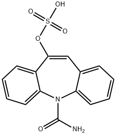 Oxcarbazepine Enol-sulfate Struktur