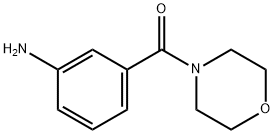 (3-aminophenyl)(morpholino)methanone Struktur