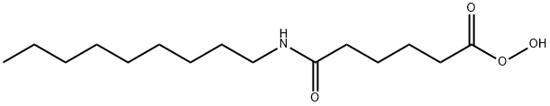 6-(nonylamino)-6-oxo-peroxyhexanoic acid Struktur