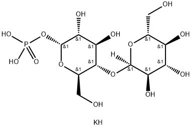 ALPHA-D(+)MALTOSE 1-PHOSPHATE DIPOTASSIUM SALT Struktur