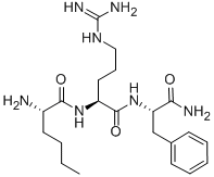 NLE-ARG-PHE AMIDE Struktur