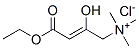 (4-ethoxy-2-hydroxy-4-oxobut-2-enyl)trimethylammonium chloride 