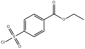 4-CHLOROSULFONYL-BENZOIC ACID ETHYL ESTER Structure