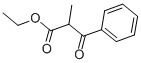 2-METHYL-3-OXO-3-PHENYL-PROPIONIC ACID ETHYL ESTER Structure