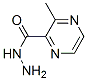 Pyrazinecarboxylic acid, 3-methyl-, hydrazide (9CI) Struktur