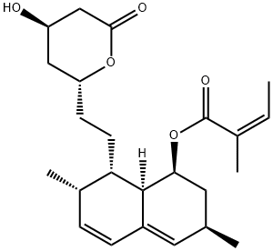 (1S,3R,7S,8S,8aR)-1,2,3,7,8,8a-Hexahydro-3,7-diMethyl-8-[2-[(2R,4R)-tetrahydro-4-hydroxy-6-oxo-2H-pyran-2-yl]ethyl]-1-naphthalenyl Ester (2Z)-2-Methyl-2-butenoic Acid