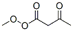 Butaneperoxoic acid, 3-oxo-, methyl ester (9CI) Struktur