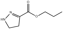 1H-Pyrazole-3-carboxylicacid,4,5-dihydro-,propylester(9CI) Struktur