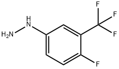 (4-FLUORO-3-TRIFLUOROMETHYL-PHENYL)-HYDRAZINE Struktur