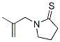 2-Pyrrolidinethione,  1-(2-methyl-2-propenyl)-  (9CI) Struktur