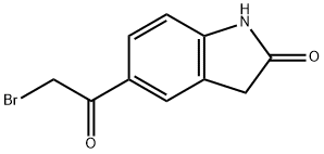 5-(BROMOACETYL)-1,3-DIHYDRO-2H-INDOL-2-ONE 97 Struktur