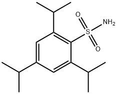 2,4,6-TRIISOPROPYLBENZENESULFONAMIDE Struktur