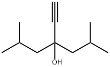 4-ETHYNYL-2,6-DIMETHYL-4-HEPTANOL Struktur