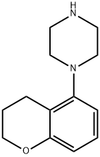 PIPERAZINE,1-(3,4-DIHYDRO-2H-1-BENZOPYRAN-5-YL) Struktur