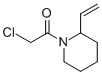 Piperidine, 1-(chloroacetyl)-2-ethenyl- (9CI) Struktur