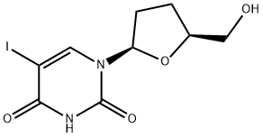 5-IODO-2',3'-DIDEOXYURIDINE Structure