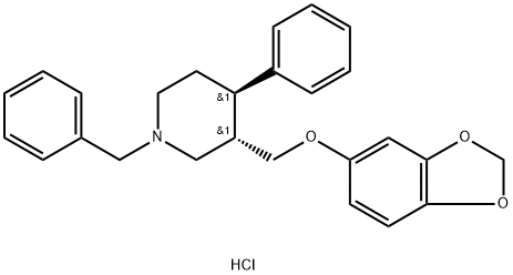 trans-(-)-3-[(1,3-Benzodioxol-5-yloxy)Methyl]-4-phenyl-1-(phenylMethyl)piperidine Hydrochloride price.