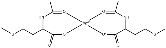 SILVER ACETYLMETHIONATE Struktur