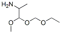 2-Propanamine,  1-(ethoxymethoxy)-1-methoxy- Struktur