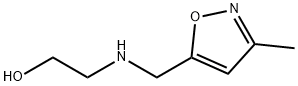 Ethanol, 2-[[(3-methyl-5-isoxazolyl)methyl]amino]- (9CI) Struktur